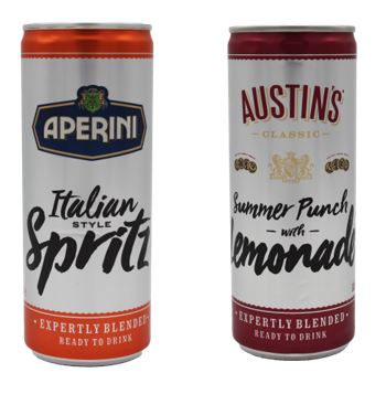 Aldi's new cocktails in cans Aldi cocktails in cans