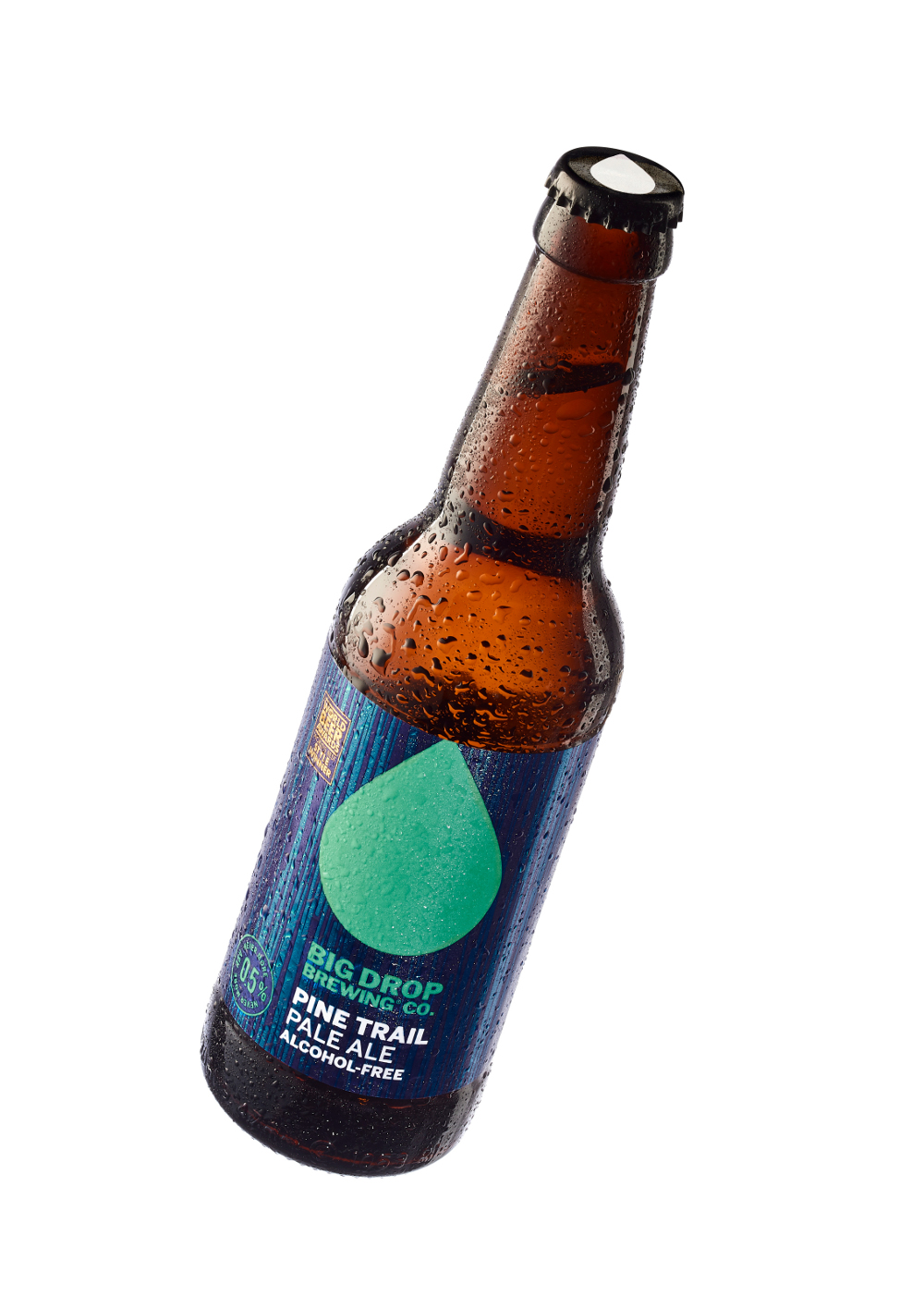 Big Drop Pine Trail Pale Ale in bottle Big Drop Pine Trail Pale Ale in bottle