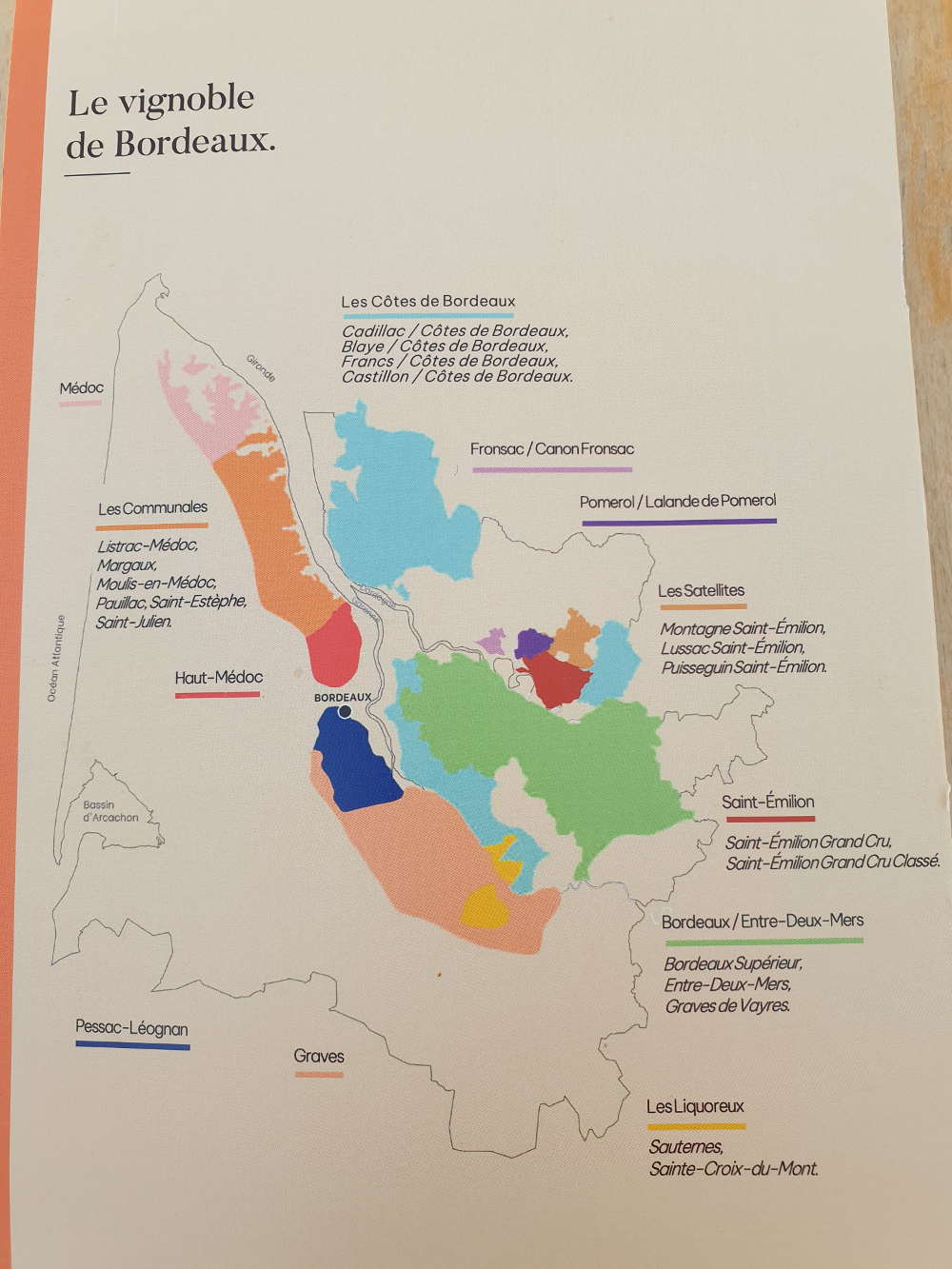 Map of Bordeaux Map of Bordeaux