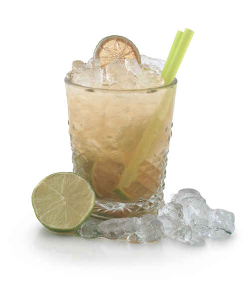 Caipirão with Licor Beirão Cocktail