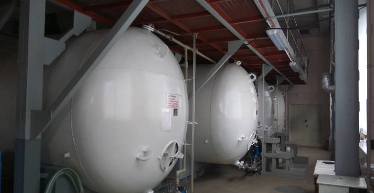 Inside Zhytomyr Distillery where Dima's vodka is made Inside Zhytomyr Distillery