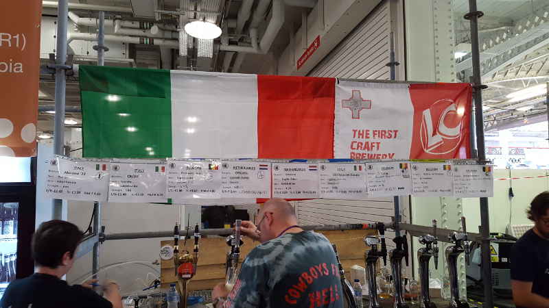 Italian Beer at The Great British Beer Festival 2016 Beer