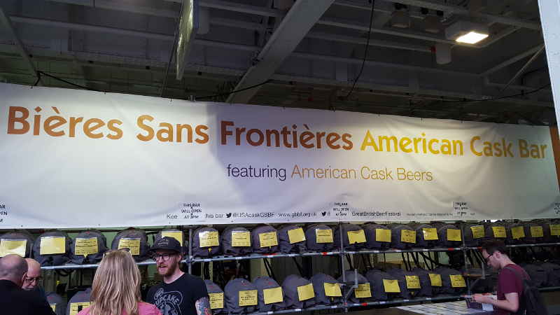 American Draught Beer Bar at the GBBF 2016 Beer