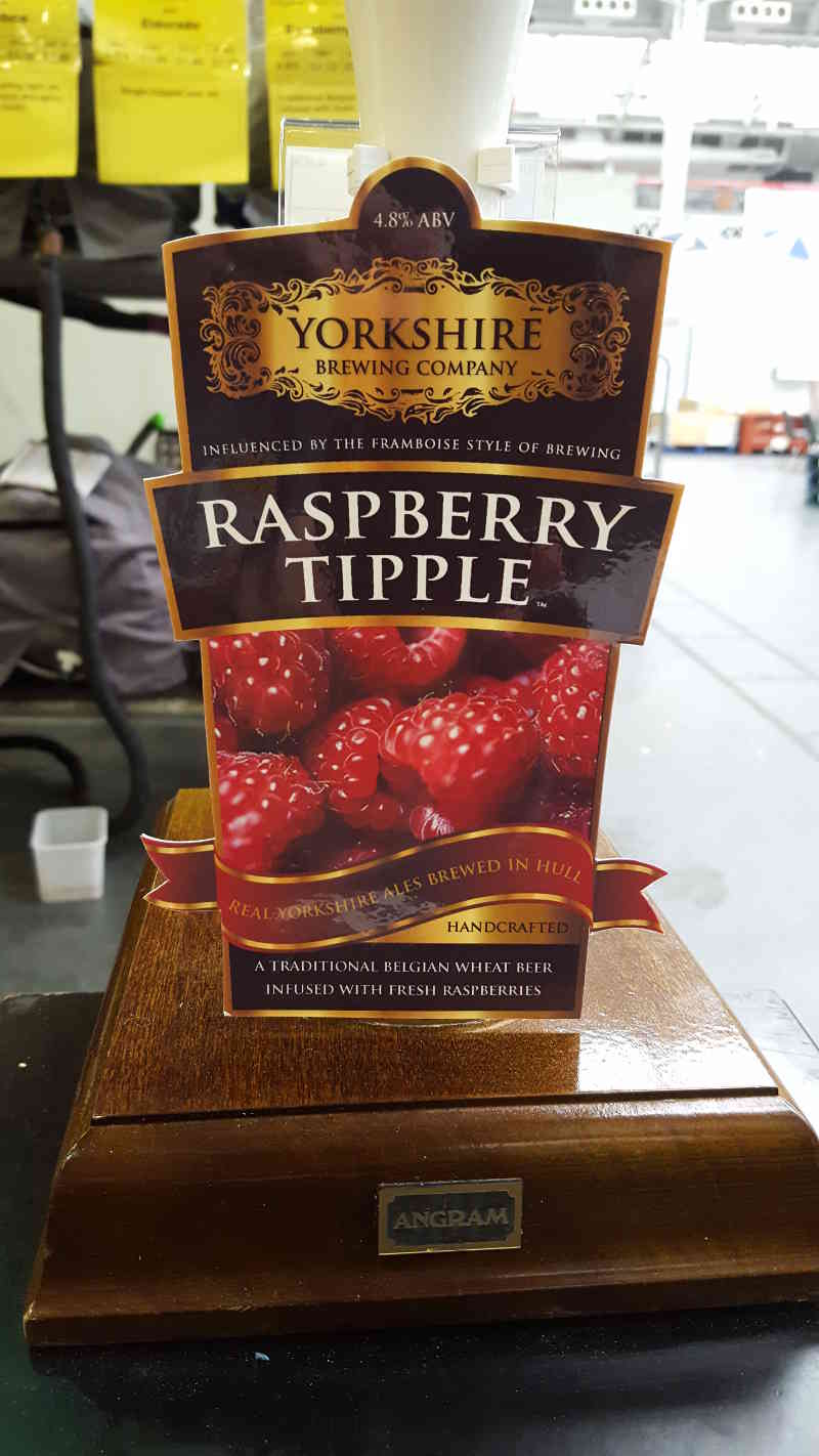 Yorkshire Brewing Company Raspberry Tipple Beer