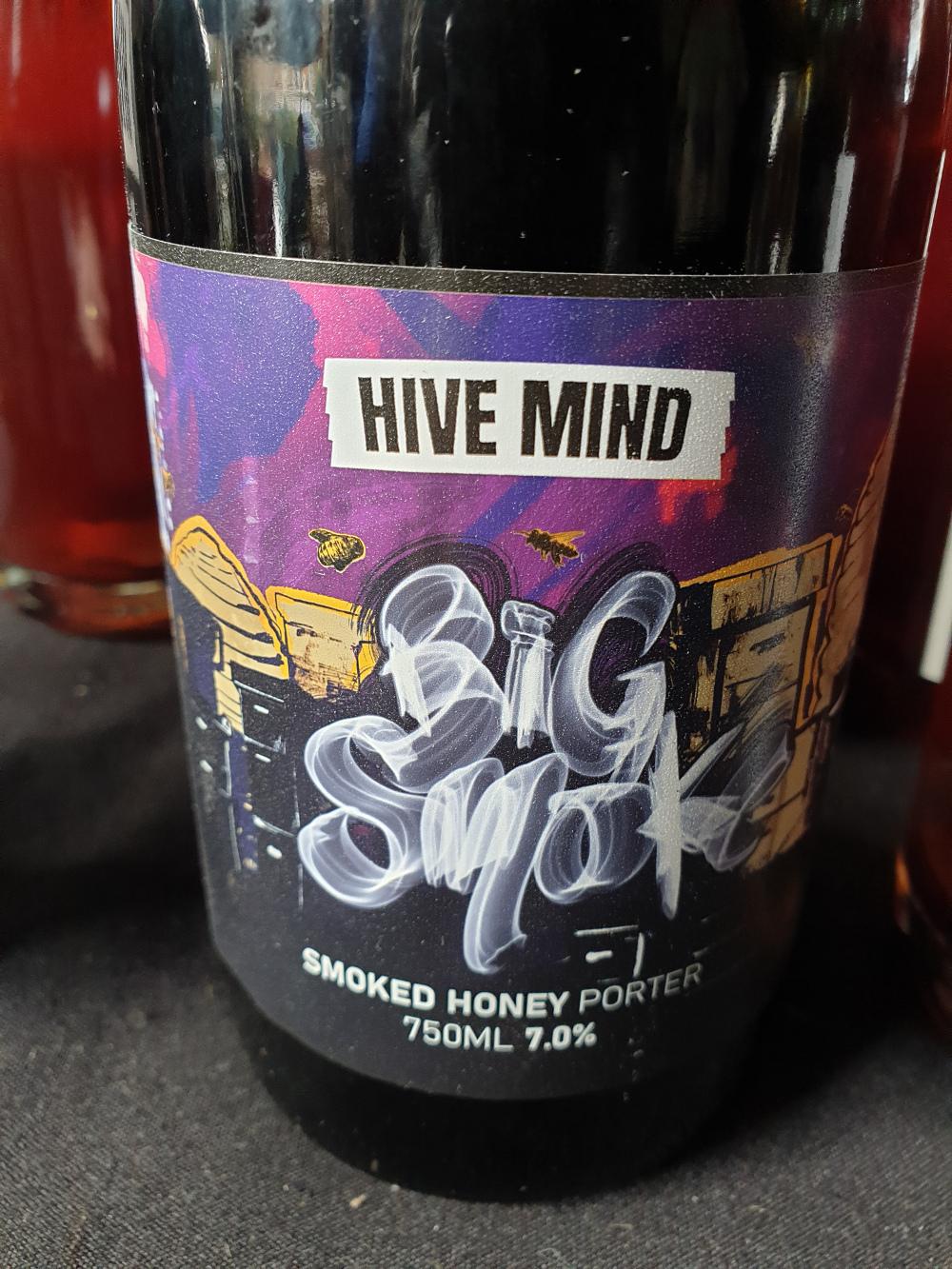 Hive Mind Big Smoke Smoked Honey Porter Hive Mind Big Smoke
