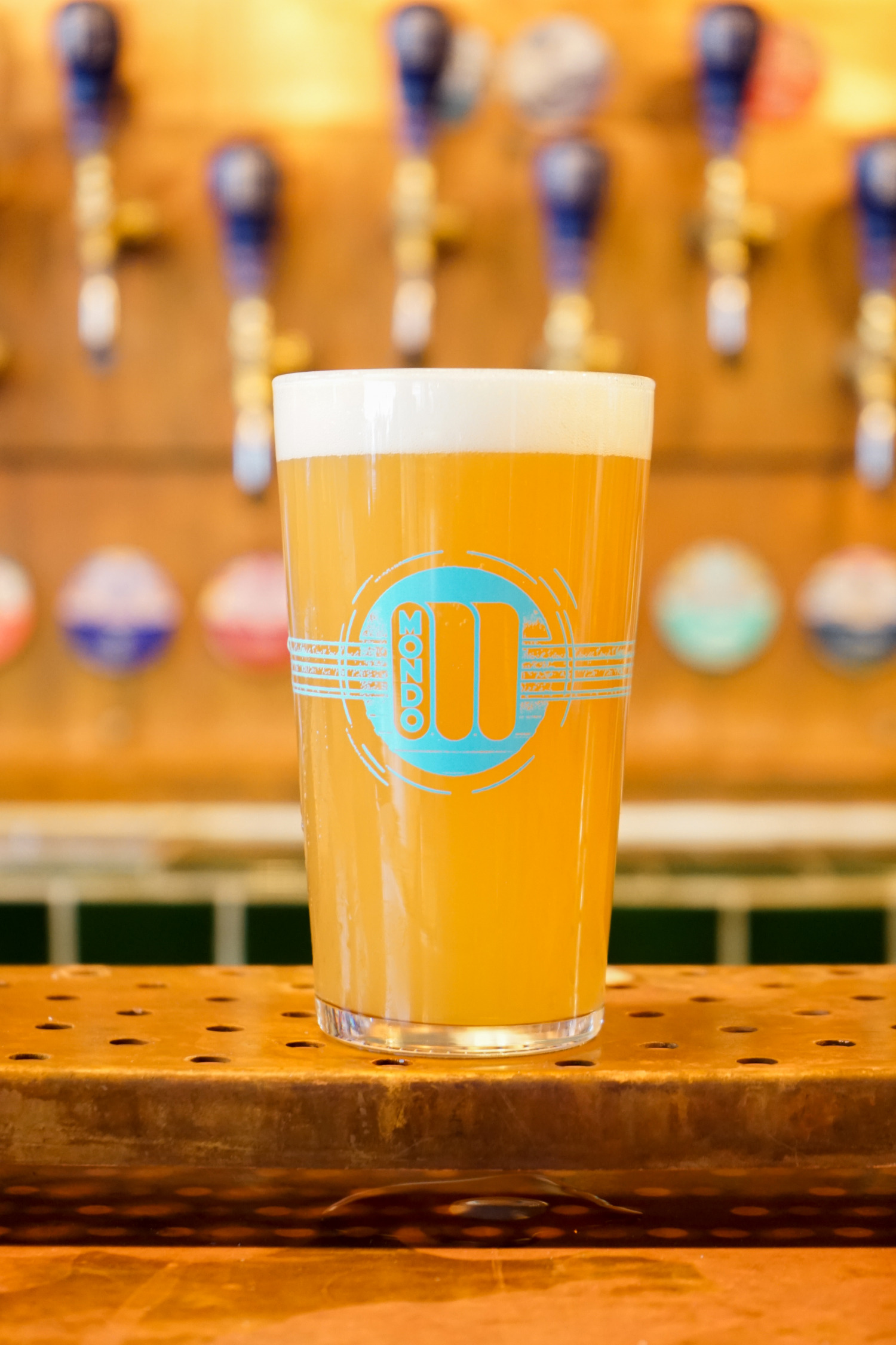 A pint of Mondo Brewing Drama Queen Pint of Mondo Drama Queen