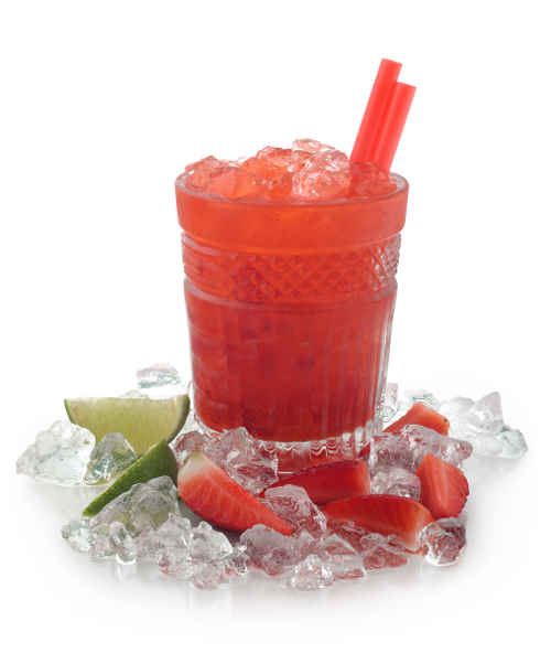 Morangão with Licor Beirão Cocktail