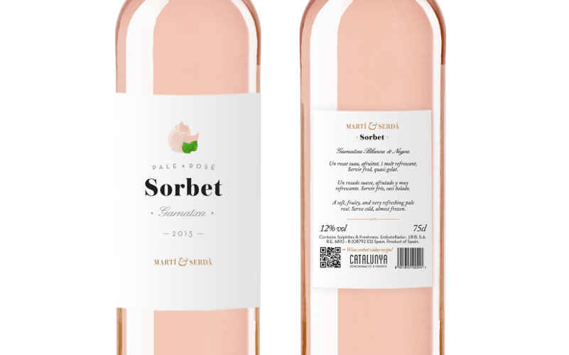 Martí & Serdà Sorbet Rosé 2014 Wine