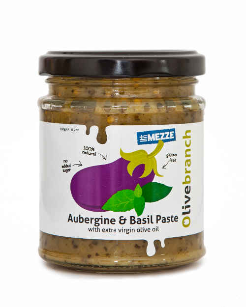 Olive Branch Aubergine & Basil Paste Aubergine Paste