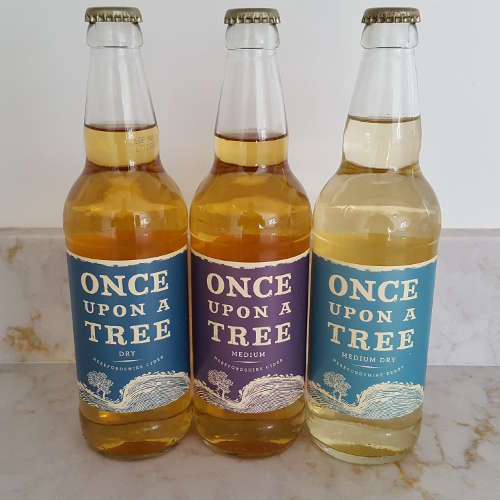 Once Upon A Tree bottled ciders and perry Cider