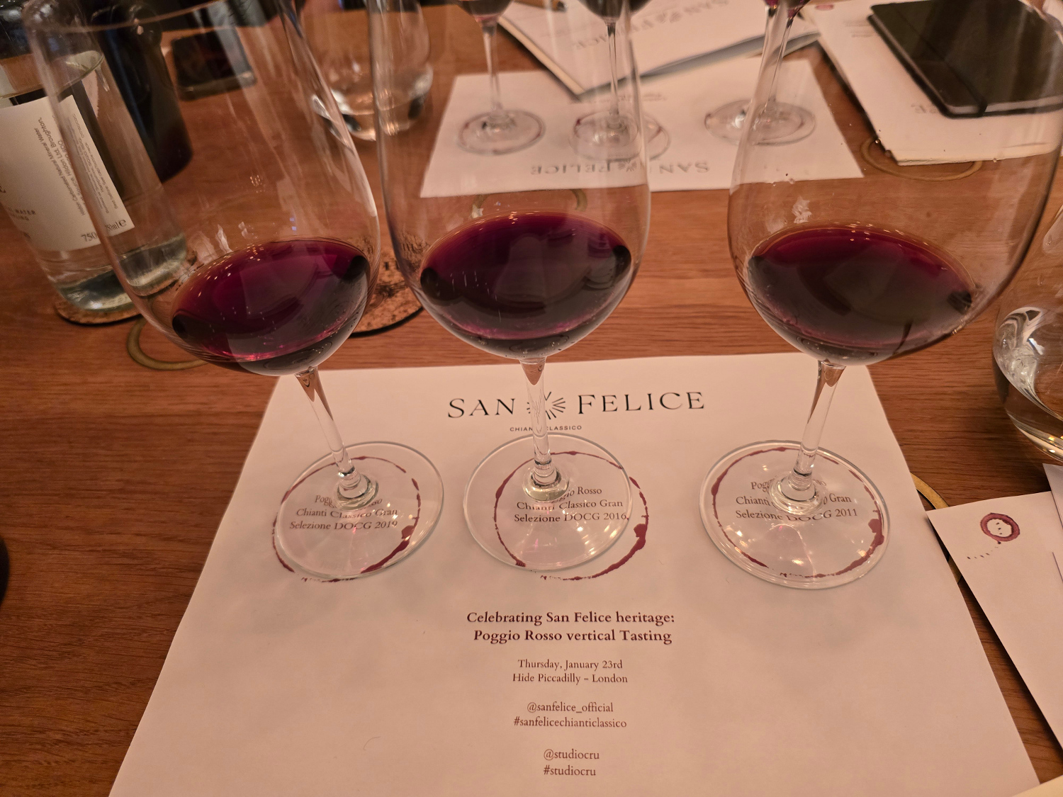 San Felice Tasting
