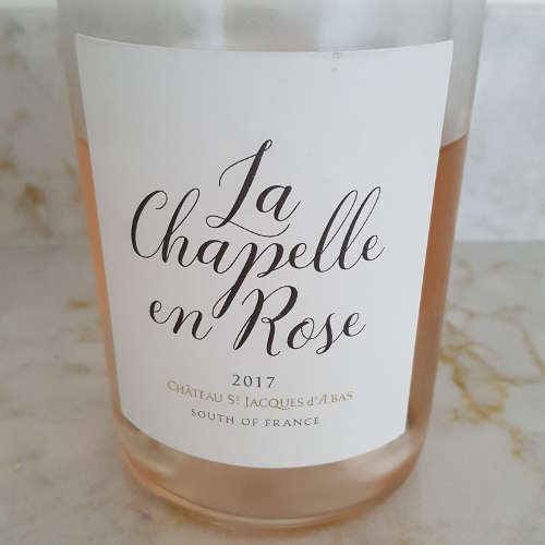 Château Saint Jacques d'Albas La Chapelle en Rose 2017 Wine