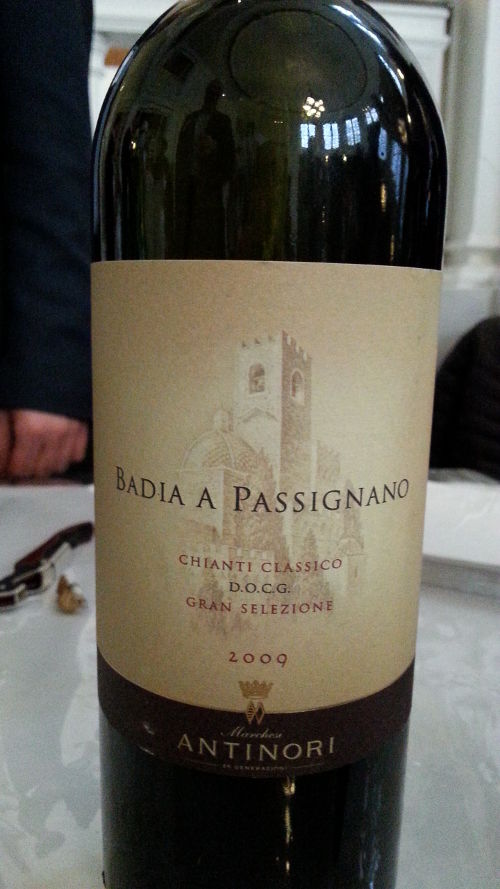 Marchesi Antinori Chianti Classico DOCG Gran Selezione Badia a Passignano 2009 Chianti