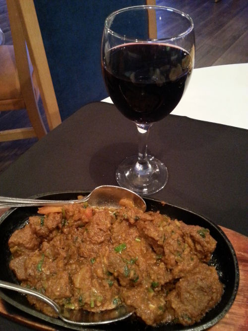 Red wine with spicy food Wine and Curry