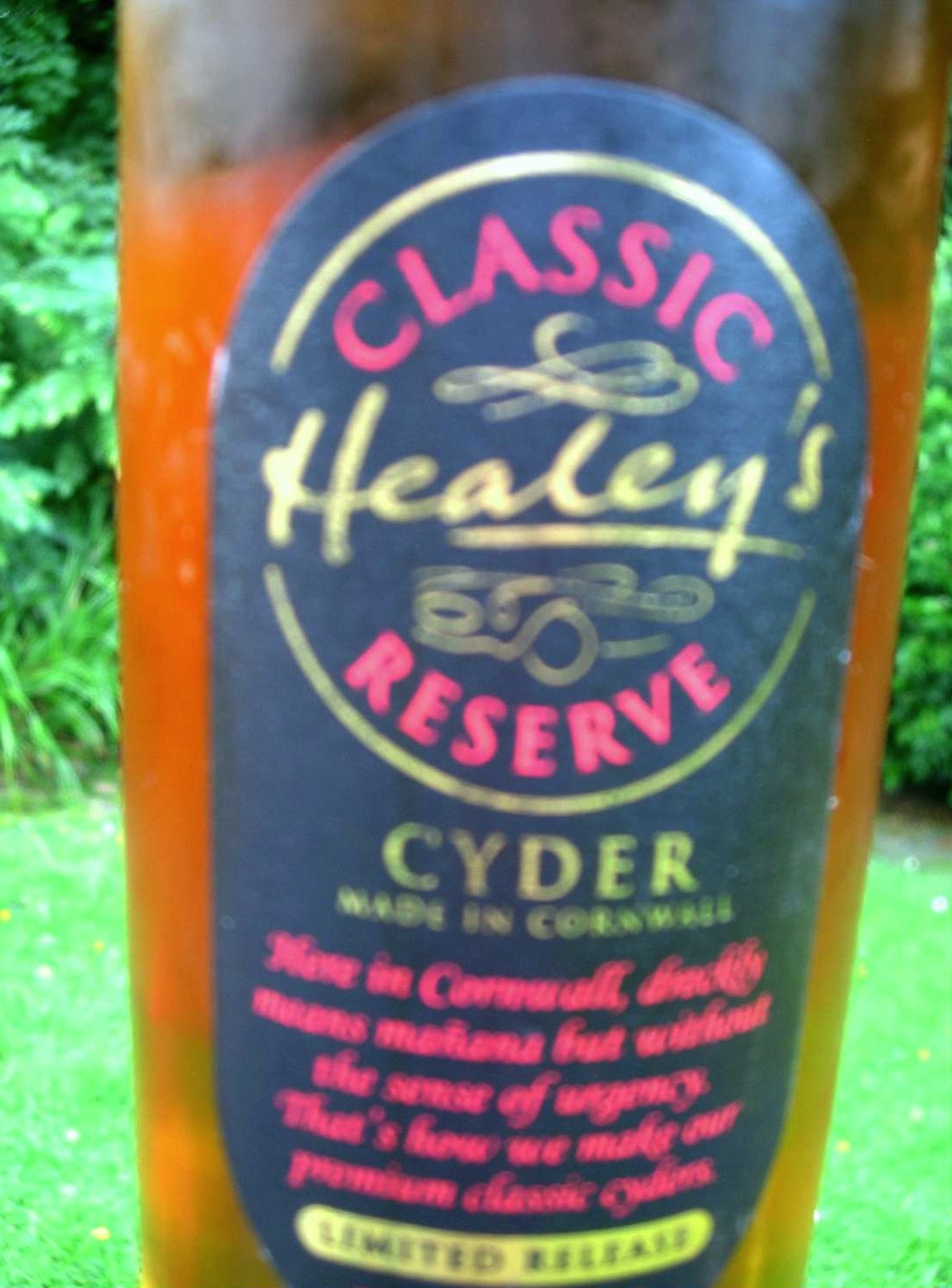 Healy's Classic Reserve Cyder
