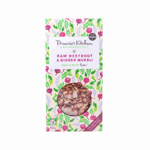 Raw Beetroot & Ginger Muesli Kale